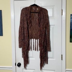 Gimmicks by BKE Cardigan, Flowy, Ultra-Soft Boho style, Size L